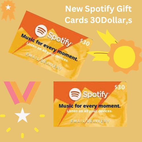 New Spotify Gift Cards-2023